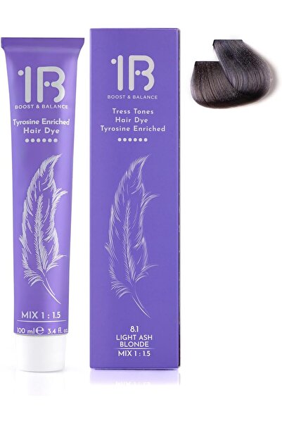 1B Hair Color Cream #8.1 Light Ash Blonde