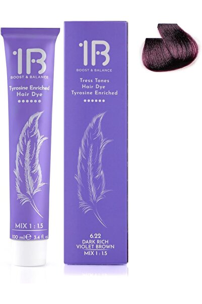 1B Hair Color Cream #6.22 Dark Rich Violet Blonde