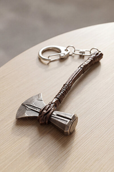 shop Thor Axe V1 Metal Keychain