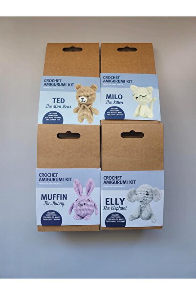 Hello مجموعة أميجورومي صغيرة 4 قطع