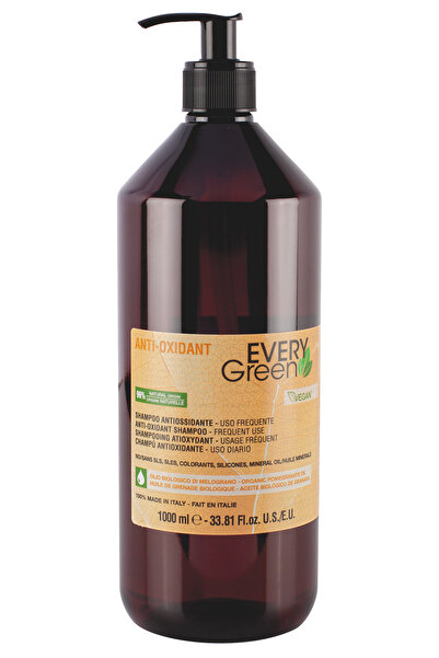 EveryGreen ANTİOXİDANT – GÜNLÜK KULLANIM İÇİN ANTİOKSİDAN ŞAMPUAN 1000ML
