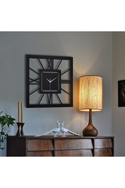 Viya Art Decor Modern Tasarım Metal Dekoratif Duvar Saati