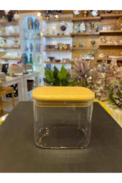 ÇIRPAN EV DİKDÖRTGEN CAM KAVANOZ 650ML