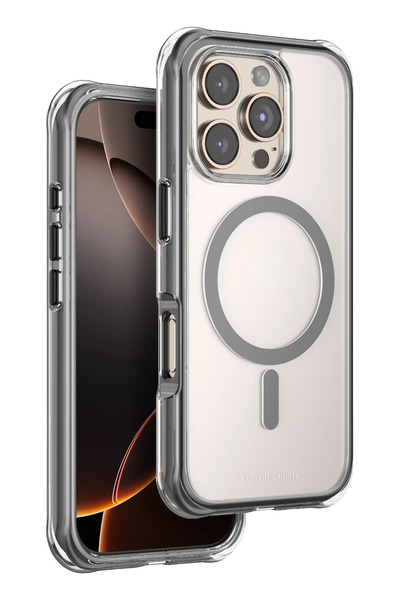 ONEGIF 1612011747 غطاء ابل ايفون 16 برو هالك ماج سيف (151120) - اسود