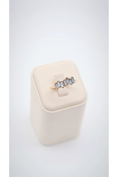 whitelove Shesra Mavi Taşlı Yüzük