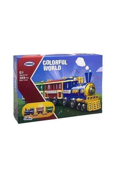 samatlı Oyuncak Tren Yapım Seti 369 Parça XB-01112