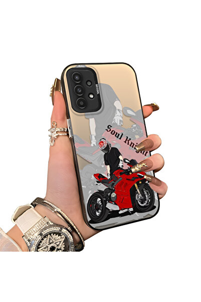 ucuc حافظة سامسونج جالاكسي A13 4G متوافقة مع الحافة السيليكونية الصلبة والمضا...