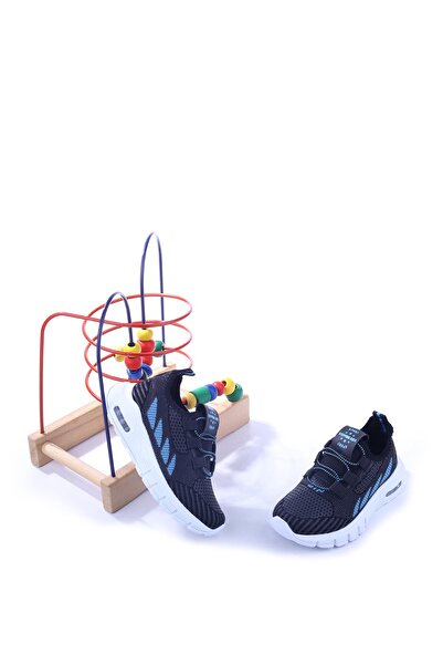 Papuçsepeti Papuç Sepeti 502 Comfortable Lightweight Daily Unisex Children's Lighted Sports Shoes