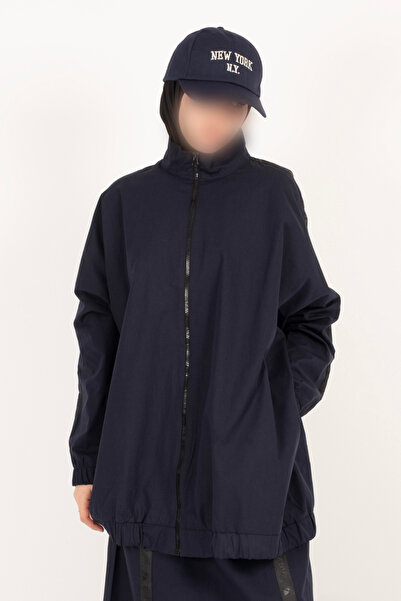 505FAS Poplin jacket zippered cardigan