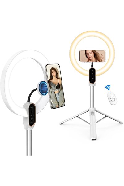 ulanzi 10" Selfie Ring Light with 68" Tripod Stand
