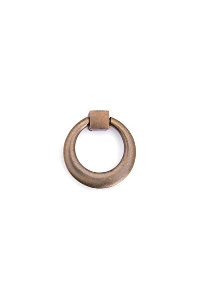 System Antik Sarı Vibrasyon Mat 60 mm Halka Çekme Mobilya Kulpu (SY4625 0060 ...