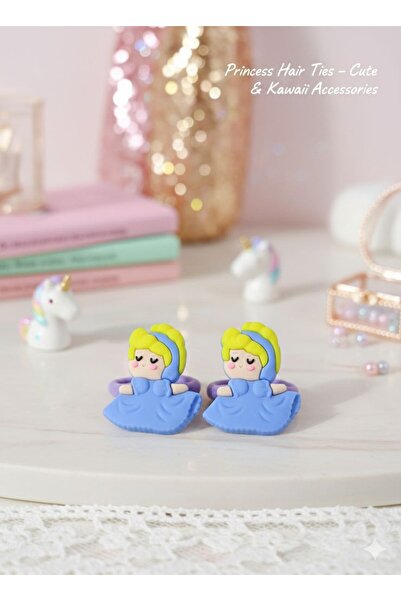 Shiklik 2-dijelni Sevimi Girl Lik model set gumene kopče za devojčice