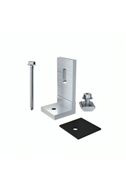 Profil L 165 mm cu garnitură + șurub pentru lemn + bolț LP