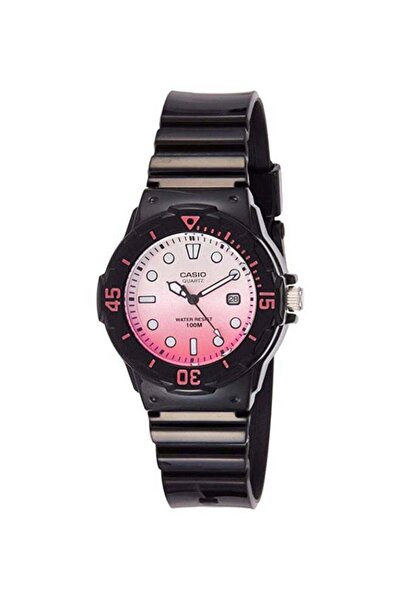 Casio Women's Water Resistant Analog Watch LRW-200H-4EVDR - 34 mm - Black