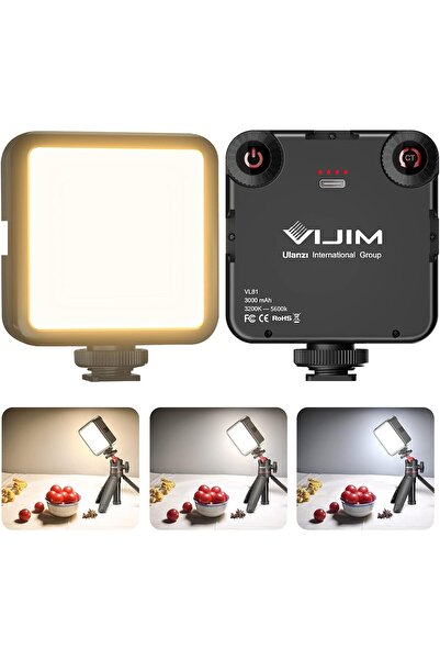 ulanzi مجموعة إضاءة مؤتمرات الفيديو، إضاءة LED لاجتماعات زووم