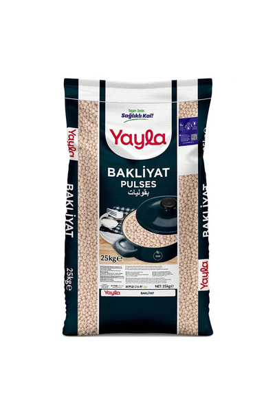 Yayla Koçbaşı Nohut 25 Kg – 8 mm Büyük Boy Yerli, 1. Sınıf