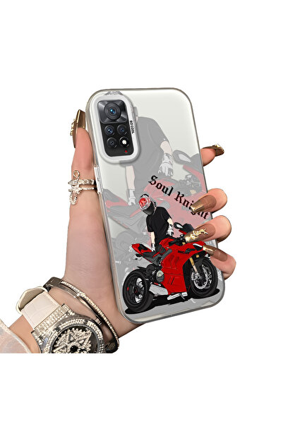 ucuc حافظة لهاتف Xiaomi Redmi Note 11 Pro متوافقة مع حافة السيليكون الصلبة وم...