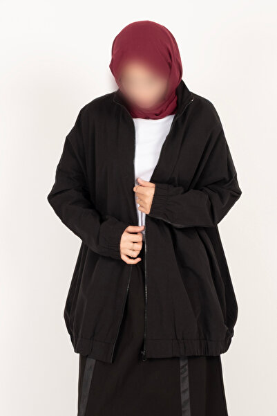 505FAS Poplin jacket zippered cardigan