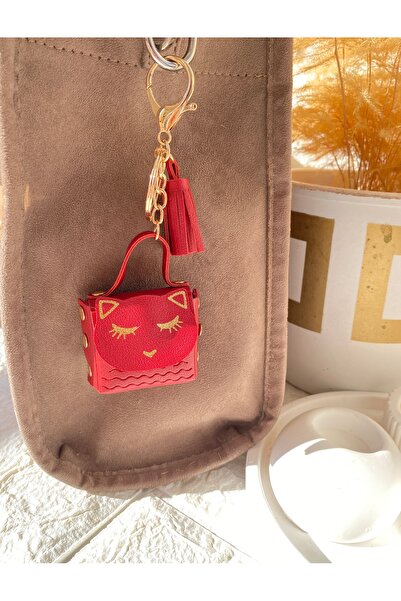 Atelier Licia إكسسوار حقيبة على شكل حقيبة صغيرة - سلسلة مفاتيح