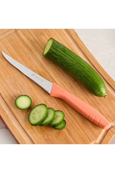 Aryıldız Primo Lazer Sebze Bıçağı Somon 11 cm
