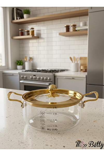 Miss Betty Rose Deluxe Glass Pot 2.5 Lt