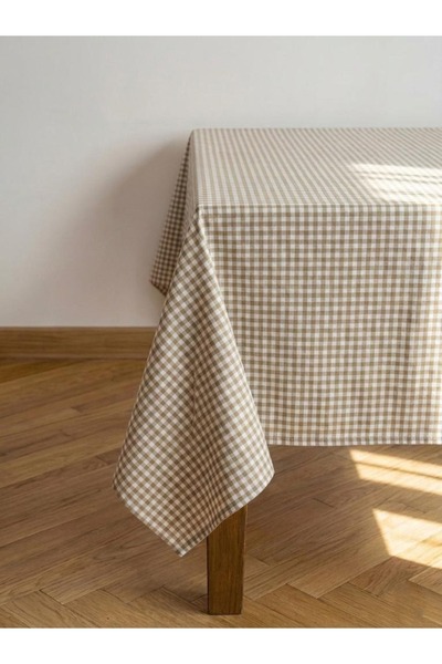 Komana Art Piti Kareli (pötikare) Sofra Bezi, Masa Örtüsü, Piknik Örtüsü, Çok...
