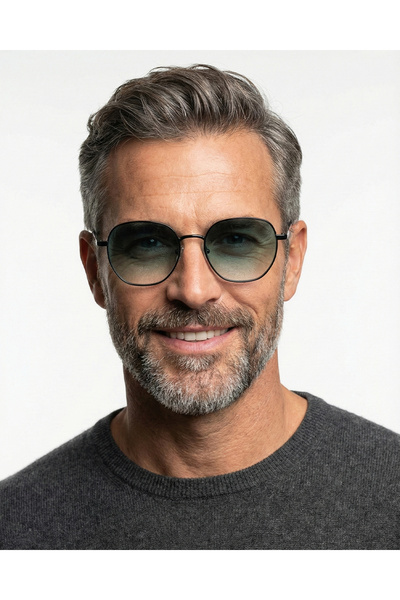 LUNOX Alfred Metal Unisex Sunglasses