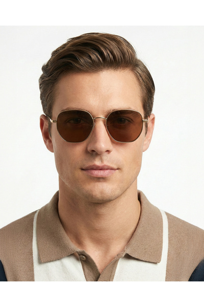 LUNOX Alfred Metal Unisex Sunglasses