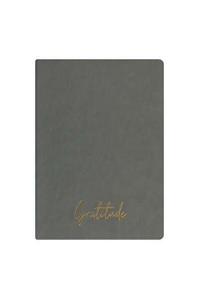 Kum Yayınevi Gratitude Notebook - Thermo Hard Cover - Unlined 192 Pages – 15X...
