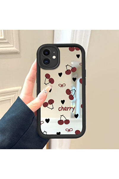 Hontinga حافظة هاتف من السيليكون مضادة للسقوط ومتوافقة مع آيفون 11 بتصميم مرآ...