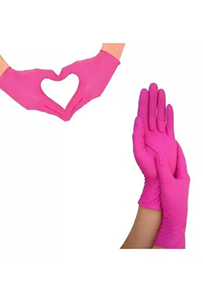 Mercator NITRYLEX GLOVES MAGENTA 100 PCS/SET S