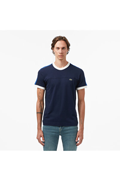 Lacoste Erkek Regular Fit Lacivert Bisiklet Yaka T-Shirt