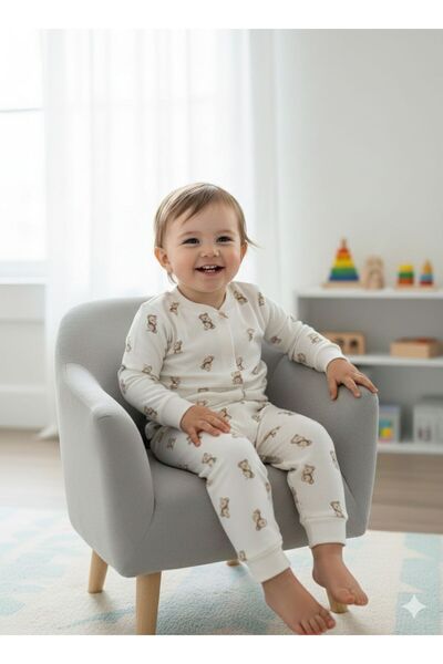 Melfa Çocuk Pamuk Pijama Takımı