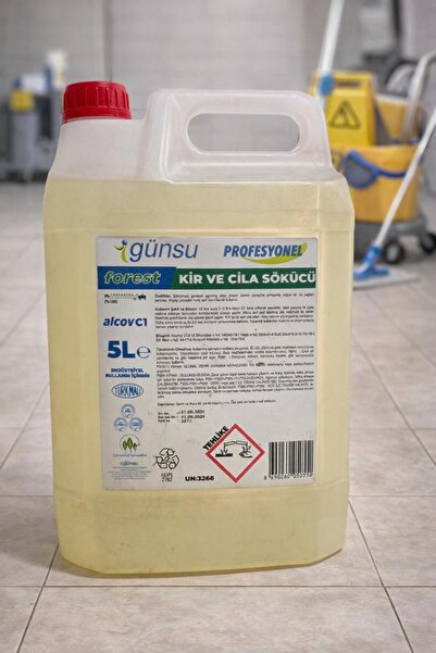 GÜNSU Alcov C1 Kir ve Cila Sökücü 5L
