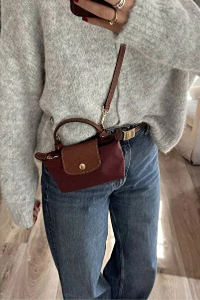 Louis Vettriano Women's Le Pliage Style Small Crossbody Bag with Strap Mini H...