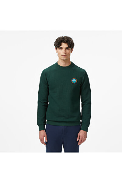 Lacoste Erkek Uzun Kollu Bisiklet Yaka Yeşil T-Shirt