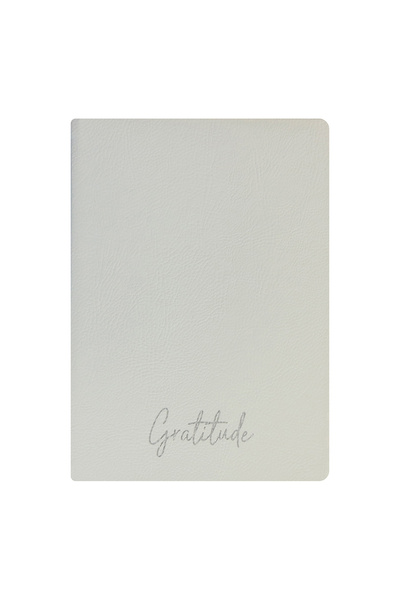 Kum Yayınevi Gratitude Notebook - Textured Thermo Hard Cover - Unlined 192 Pa...