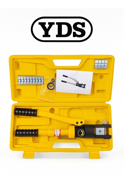 YDS أداة تجعيد الكابلات الهيدروليكية مع 8 قوالب مقاس 10-120 مم² في علبة صلبة - موديل YDS-0699 (الباركود 100)