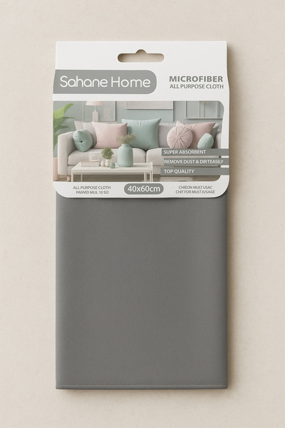 Şahane Pazar قماش تنظيف متعدد الأغراض من الألياف الدقيقة ذو ملمس ناعم وفعال للتنظيف SHN-1309