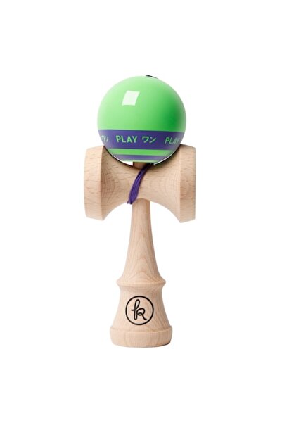 Kendama Europe Kendama Play One Greenberry MC, 18.5 cm, Base cup, large cups ...