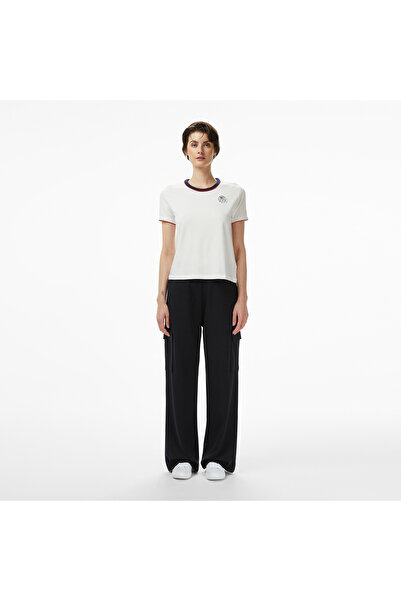 Lacoste Kadın Relaxed Fit Siyah Eşofman Altı