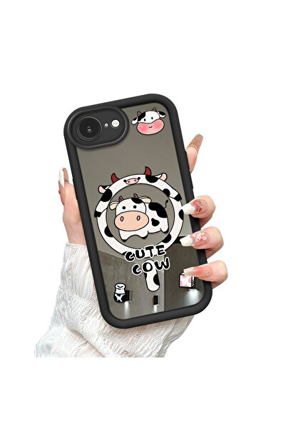 Hontinga حافظة هاتف متوافقة مع آيفون 16e، حافظة سيليكون مضادة للسقوط بتصميم م...