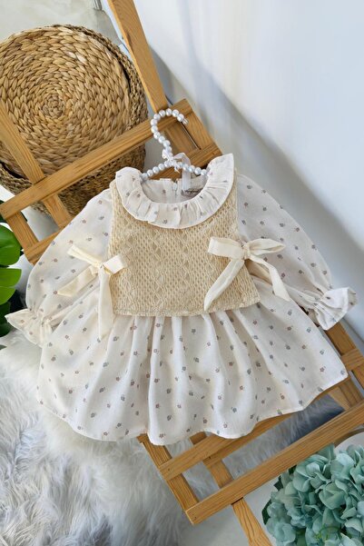 Minigimin Cicileri Miniğimin Cicileri Dantel Yelek Detaylı Fırfır Yakalı Kız ...