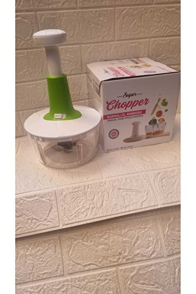 NEWSTORE HOME 3 Bıçaklı Çelik Basmalı El Rondosu