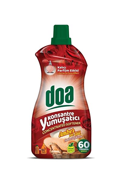 Doa Konsantre Çamaşır Yumuşatıcı Amber Ve Gül 1500 Ml x 2 Adet