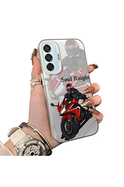 ucuc حافظة سامسونج جالاكسي M15 متوافقة مع الحافة السيليكونية الصلبة والمضادة ...