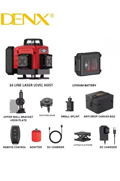 Denx 3D-4D Laser Level DX3308