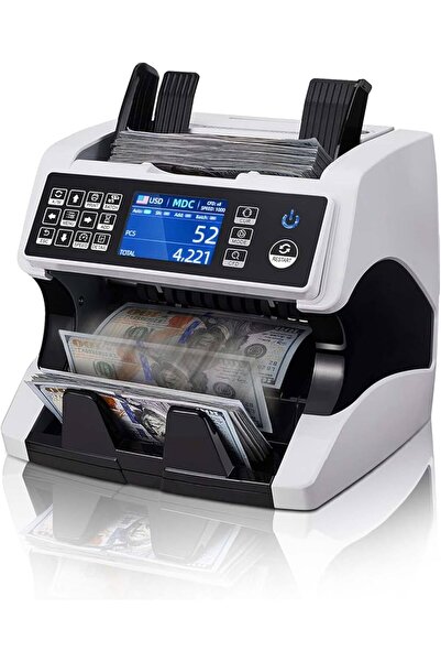 MUNBYN Bank Grade Money Counter Machine Mixed Denomination