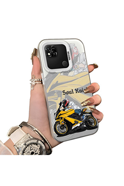 ucuc حافظة لهاتف Xiaomi Redmi 9C متوافقة مع حافة السيليكون الصلبة ومضادة للسق...