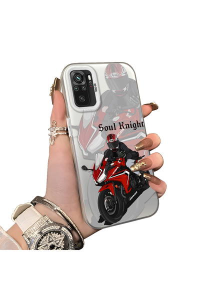 ucuc حافظة لهاتف Xiaomi Redmi Note 10 4G متوافقة مع الحافة السيليكونية الصلبة...